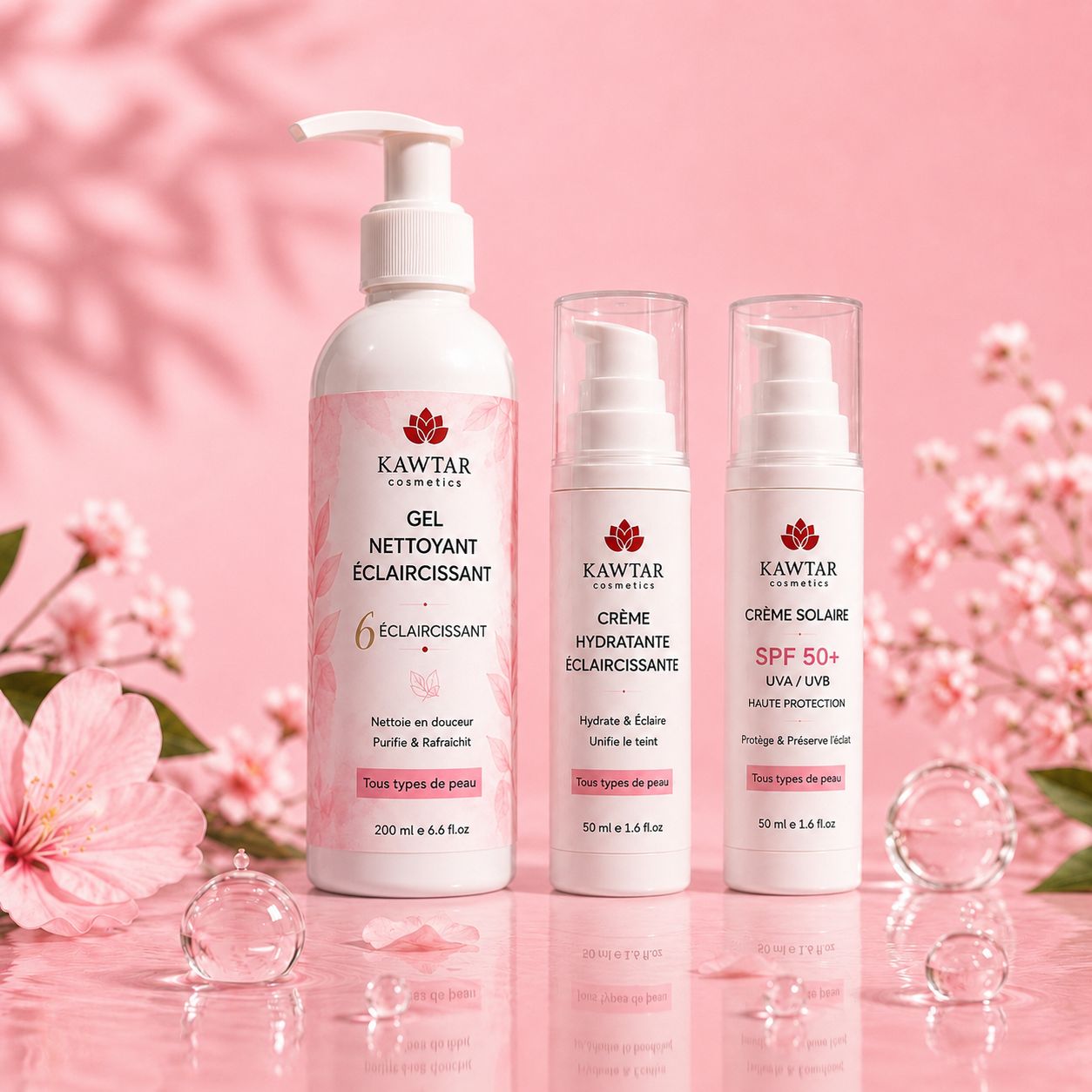 Pack Skin confidence – Kawtar Cosmetics
