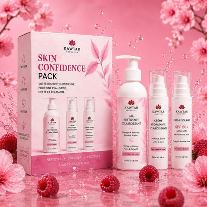 Pack Skin confidence – Kawtar Cosmetics