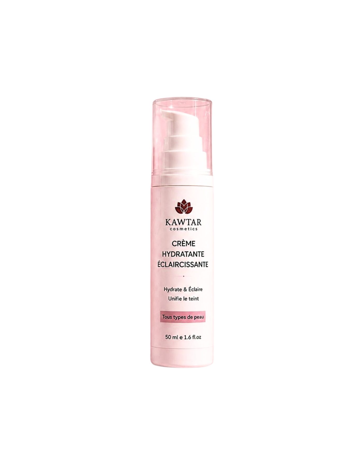 Crème Hydratante & Éclaircissante – Kawtar Cosmetics