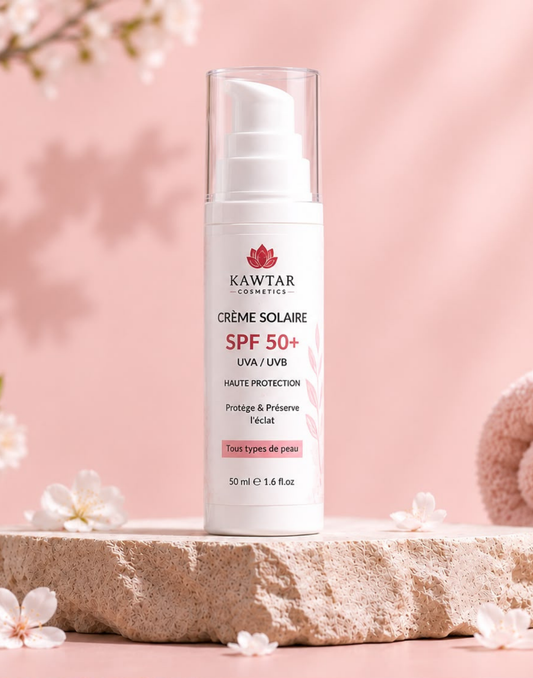 Écran Solaire SPF 50+ – Kawtar Cosmetics