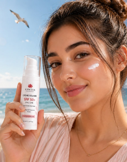 Écran Solaire SPF 50+ – Kawtar Cosmetics