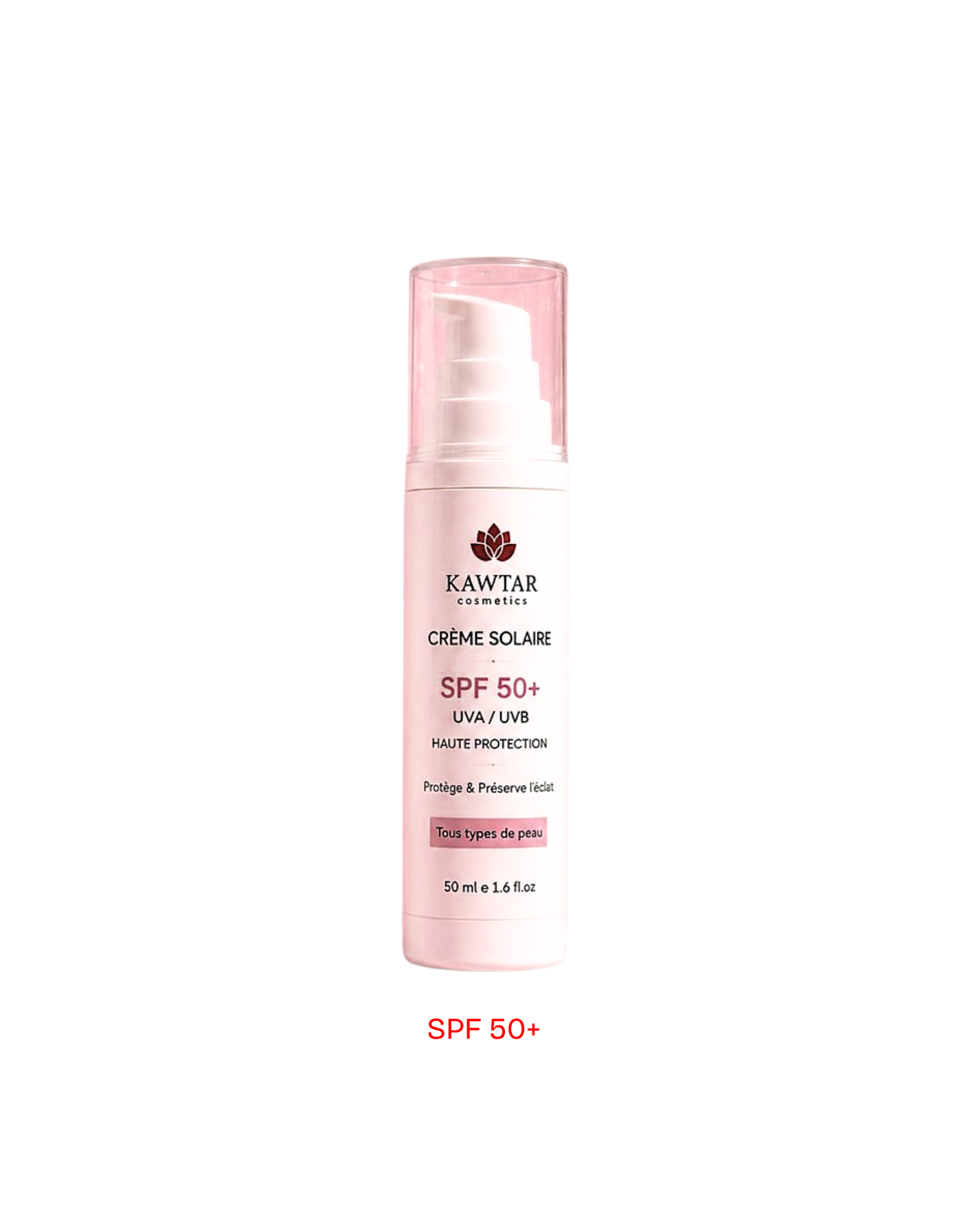 Écran Solaire SPF 50+ – Kawtar Cosmetics