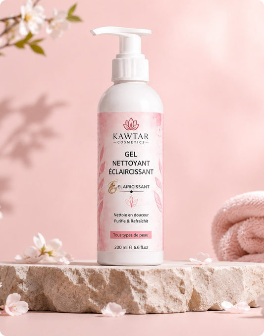 Gel Nettoyant & Démaquillant – Kawtar Cosmetics